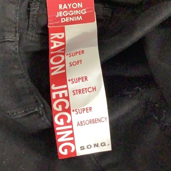 S.O.N.G. Maternity Curvy Skinny Ankle Grazer New With Tags - Picture 6 of 7